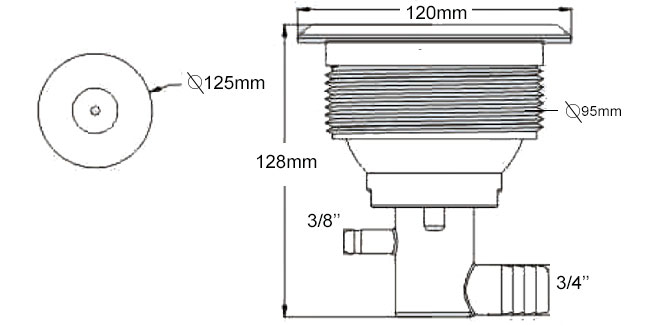 Dimensions Douille 5