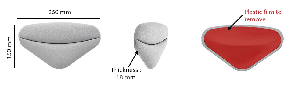 6472-988 pillow dimensions 