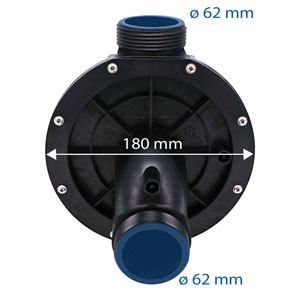 diameter of ja200 pump connection