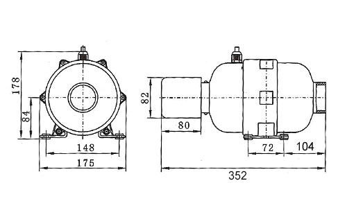 APW dimensions Blower