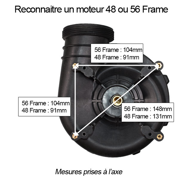 Différences moteur 48 - 56 Frame