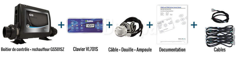 Retrofit Kit VL701S + GS501SZ Schema