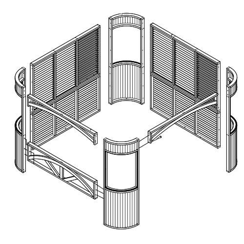 puting up gazebo